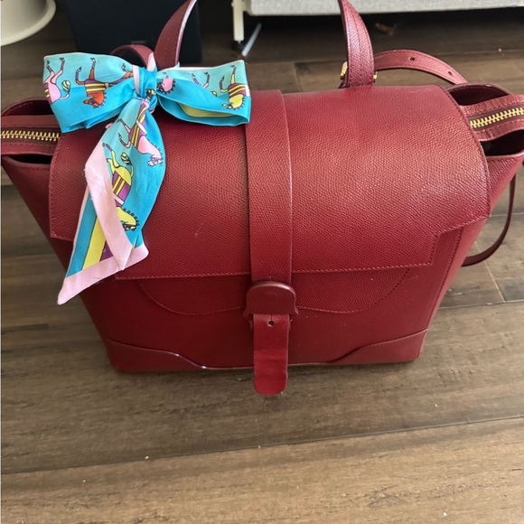 COPY - Senreve Maestera large backpack crossbody green - Picture 9 of 11